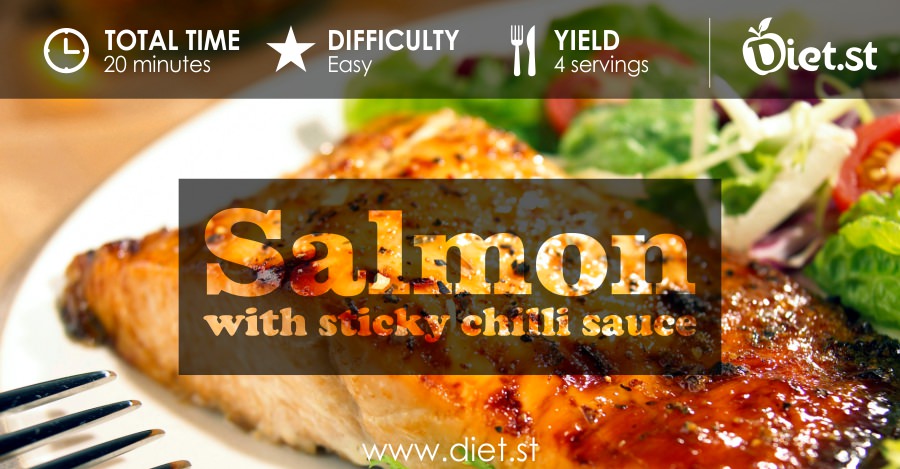 salmon-with-sticky-chilli-sauce