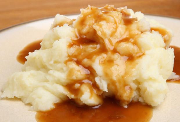 Mashed Potato with Gravy