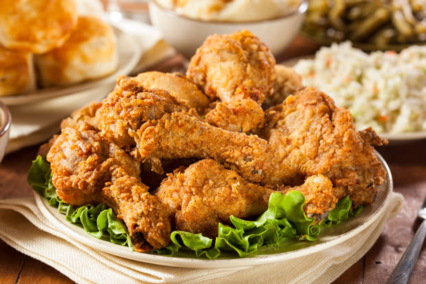 Homemade Southern Fried Chicken