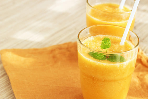 Yellow smoothie